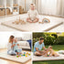 50x50x1 Tummy Motherly Haven Thick Baby Play Mat Rollable Foam Floor Mat for Babies, Time, Crawling & Safe Indoor Play