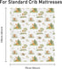 30x40 Inch Baby Blanket for Boys Girls, Super Soft Double Layer Minky Dot Blanket with Woodland Animals, Lightweight