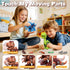 5 Pack 3-5 5-7 Laradola Stem Educational Dinosaur Toys with Wheels for Kids Electric Drill Build Take Apart Creative