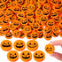 114 Pack Halloween Pumpkin Eraser Bulk, Mini Pumpkin Erasers for Kids Pencil Erasers and Halloween Party Favors
