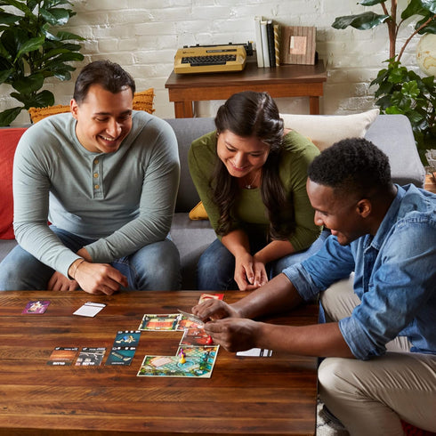 Clue Board Game Treachery at Tudor Mansion, Cooperative Family Murder Mystery Game for Ages 10 and Up, 1-6 Players
