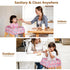 Sprouterie 2 Pack High Chair Cover for Baby Restaurant Blue and Pink Highchair Covers for Restaurant Waterproof