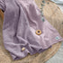 Muslin Swaddle Blanket Baby, Soft Cotton Swaddling Blanket, Neutral 2 Pack, Receiving Blanket, Purple