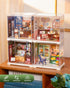 Set 14+, Rolife Super Creator Mini Series Fruits Shop, DIY Plastic Miniature Kits Retail Store Series, Mini Model House