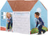 Kid Trax Easy Pop Up Kids Magical Play Tent - Large Openings with Carrying Case, Easy Storage, Blue