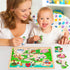 1-3, 6XSET 2-4 2-4, 2 3 SYNARRY Wooden Puzzles for Toddlers Animals Puzzles for Toddlers with Rack, Toddler Puzzles