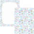 miaozhen 1 Pack 52x28 Cotton Baby Crib Sheets Ultra Soft Princess Dress Crown Cartoon Toddler Bed Cover for Nursery