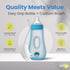 8 oz. Set (Pack 3) Avima Easy Grip Anti Colic Baby Bottles, BPA Free, Wide Neck w/Medium Flow Silicone Nipples & Bottle