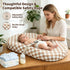 ChildLike 2 Pack 32"x16" Changing Pad Cover for Girls Boys,Lovely Soft Breathable Cotton Changing Table Cover,Unisex