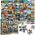 PICKFORU National Parks Puzzles for Adults, 1000 Pieces and up, Yellowstone Yosemite Zion Glacier Decor
