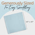 Fern & Avery 2-Pack Baby Swaddle Blankets, Lightweight Breathable Receiving Blankets for Boys & Girls, Gender Neutral,