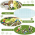 500 Gifts,20.5x15 Puzzles for Adults Pieces,Charming Lakeside Church Puzzle for Adults,Beautiful Flower & Parrot Jigsaw
