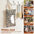 Tcwhniev Baby Wipe Holder, Portable Diaper and Wipes Pouch Hanging Floral with Lanyard Quilted Diaper Bag for Home Car