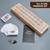 15'' 3 Set, 2 Vamslove Magnetic Cribbage Board Wooden Folding Track Game w/Instruction, Storage Slots for Playing
