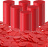 Coopay 1 1/2 Inches Plastic Poker Chips - Learning Counters Disks for Math Practice and Poker Tokens