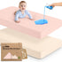 2-Pack Waterproof Pack and Play Sheets, Mini Crib Sheets Fitted for Boy,