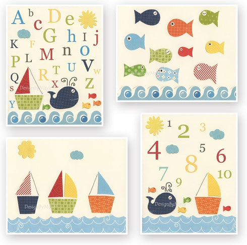 Bathroom print for kids Nursery wall art Baby shower gift Jackson Nursery