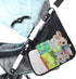 Accmor Universal Stroller Organizer, Side Sling Stroller Organizer, Mesh Cargo Net Stroller