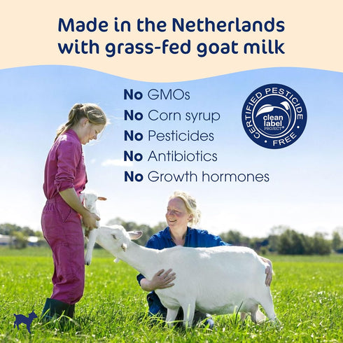 2-7 Immunity Tummies 14Oz Kabrita Junior Goat Milk Powder for Kids - Easy to Digest Powdered Goat Milk Ages - Boosting