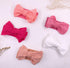 KIDOCHEESE Baby Girl Nylon Hairband with Bows, 5 Count (Pack of 1), Handmade for Infant, Extra Stretchy