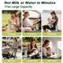 17oz Portable Bottle Warmer for Travel, Double Leakproof, Heating Milk & Water Faster, Cordless Milk Warmer with Two