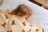 2 47"x 47" Little Jump Layers Muslin Cotton Baby Blankets - Teddy Bear Toddler Quilt Crib Blanket - Gender Neutral Crib