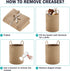 58L Jute Rope Laundry Hamper Basket by YOUDENOVA, Tall Laundry Basket, Baby Nursery Hamper for Blanket Storage