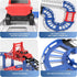 Set, 24 Playset 6 7 8 DIY Construction Race Track Pieces with Battery Powered Car,Bridge Building Track Assembly Track