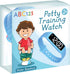 ABC123 Potty Training Watch - Baby Reminder Water Resistant Timer for Toilet Training Kids & Toddlers (Blue)