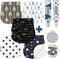 Dodo Babies 5-Pack Baby Burp Cloths - Soft Absorbent & Neutral Burp