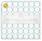 SwaddleDesigns Large Receiving Blanket, Ultimate Swaddle for Baby Boys & Girls, SeaCrystal Mod Circles