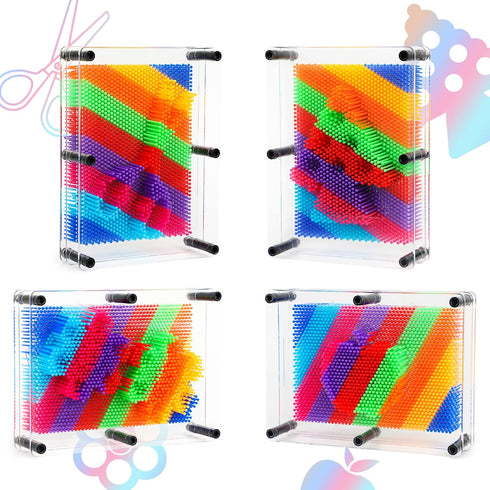 3D Pin Art Toy, Sensory Pin Art Board for Kids, Fidget Toys for Ages 3-10+ Years Old