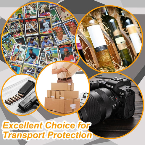 Foam Card Dividers - 60 PCS for Storage Boxes, Multifunctional Foam for Trading Cards