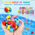 20 (2 18 3+ Magic Water Elf Toy Kit Magic Gels Glow-in-The-Dark) & Sea Creature Molds, DIY Aqua Fairy Water Gel Crafts