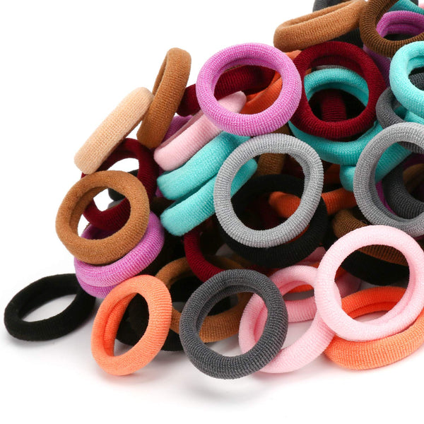 Toddler Hair Ties, Kids Hair Ties, Small Hair Bands, Girls Elastic Ponytail Holders, Diameter 0.97 Inch