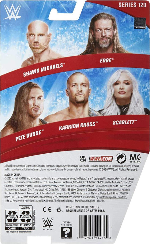 WWE Shawn Michaels Action Figure Series 120 - 6 in Posable Collectible for Ages 6 Years and Up