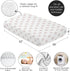 Sweet Jojo Designs Red and White Baby or Toddler Fitted Crib Sheet for Baseball Patch Sports Collection
