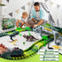 268 3-5, Set, 2 Set, 3-9 PCS Race Tracks Dinosaur Toys for Kids Glow in The Dark Magic Toy Dinosaur Cars Track