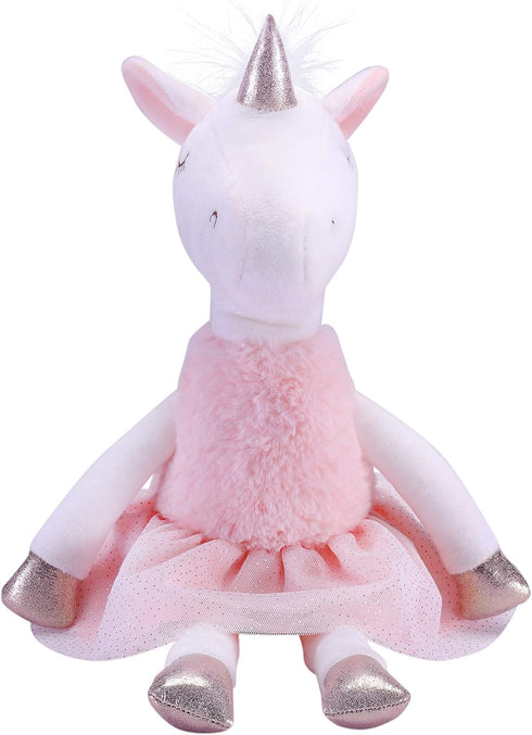 Ballerina Stuffed Unicorn - Unicorn Stuffed Animal, Gifts for Dance Recitals and Ballerinas