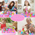2.2lbs 3-8 Play Sand Kit for Girls, Ice Cream Sensory Bin Sandbox, Creative Bake Shop with Magic Sand, Ice Cream & Cake