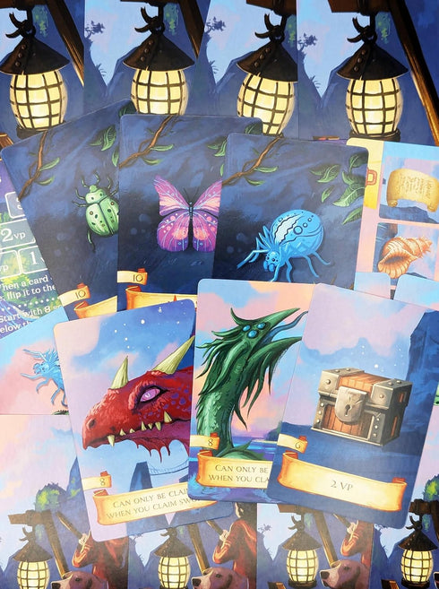 Isle of Night by Red Raven Games, Strategy Board Game for 2 to 5 Players, Ages 8 and Up