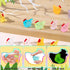 120 Pcs Luminous Mini Hens Figurines Glow in The Dark Tiny Resin Cute Chicken Miniature Ornament Charms for Dollhouse
