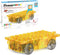 PicassoTiles Magnet Tile Motorized Car Base - Self Turning Omnidirectional Truck with Light and Motor
