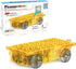 PicassoTiles Magnet Tile Motorized Car Base - Self Turning Omnidirectional Truck with Light and Motor