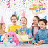 Large Birthday Happy Dog Plush Pillow - 14.5" Cute Soft Toys, Fat Kawaii Cuddle Huggable Plushie Gift for Kids