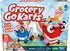 Grocery Go Karts Board Game for Preschoolers and Kids Ages 4+, Building Game with Mini Groceries for 2-4 Players