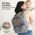 Backpack Backpack KeaBabies Diaper Bag - Large Baby Diaper Bag with Changing Pad, Baby Boy, Girl, Travel for Mom