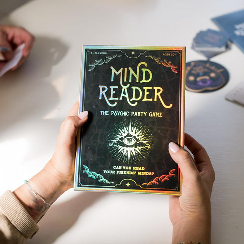 New Game! MIND READER – Fun Psychic Mind Meld Family Party Game for Kids, Teens, Adults, Perfect for Game Night