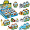 Wild Safari Toys - 12 Surprise Animal Eggs Standard Size Building Blocks STEM Toys - Educational Kids 3D Puzzle Party