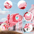 360 2.4Ghz 5-12 RC Motorcycle Toy with RGB Wheels Light, Rotation High Speed Remote Control Dirt Bike with Rider
